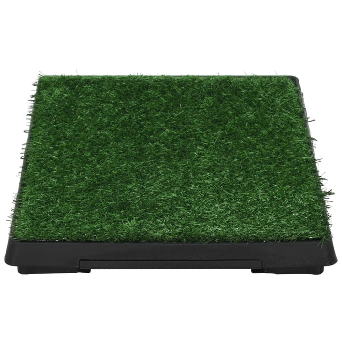 Pet Toilet with Tray and Artificial Turf Green Wc Oibill