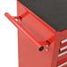 Tool Trolley With 21 Drawers Steel Red Tbplitn
