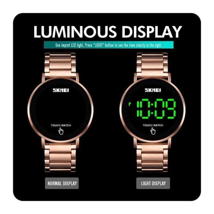 Touch Screen Led Digital Men’s Watch