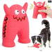 Tough Squeaky Dog Toy Natural Rubber