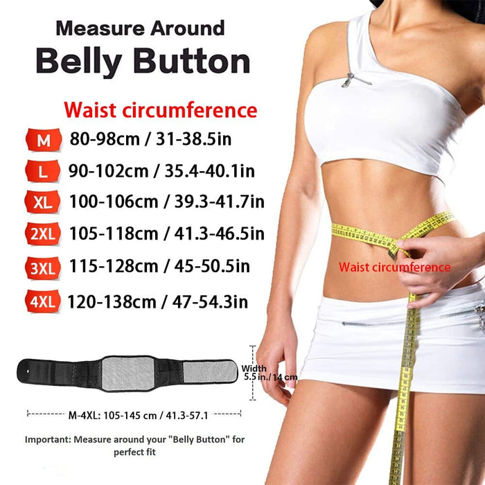 Tourmaline Self-heating Magnetic Therapy Lumbar Back Brace