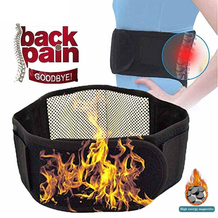 Tourmaline Self-heating Magnetic Therapy Lumbar Back Brace