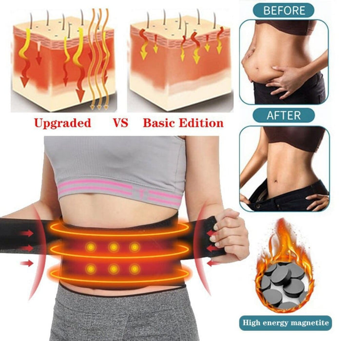 Tourmaline Self-heating Magnetic Therapy Lumbar Back Brace