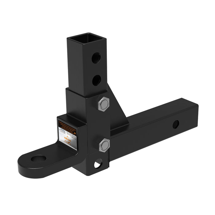 Adjustable Towbar Tow Bar Ball Mount 2" Hitch Towing Trailer 4Wd Car 6000Lbs