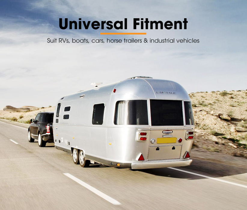 Adjustable Towbar Tow Bar Ball Mount 2" Hitch Towing Trailer 4Wd Car 6000Lbs