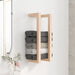 Towel Rack 23x18x60 Cm Solid Wood Pine Nxxtkx