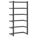 Towel Rack Black 24x12x48 Cm Steel Ttloxt