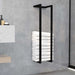 Towel Rack Black 25x20x95 Cm Iron Txpkon
