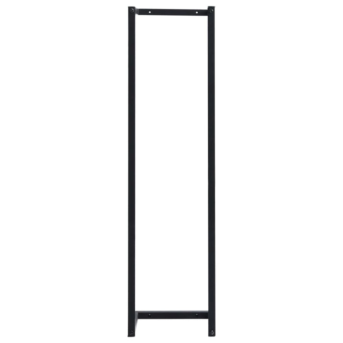 Towel Rack Black 25x20x95 Cm Iron Txpkon