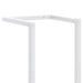 Towel Rack White 25x20x95 Cm Steel Ttlooi