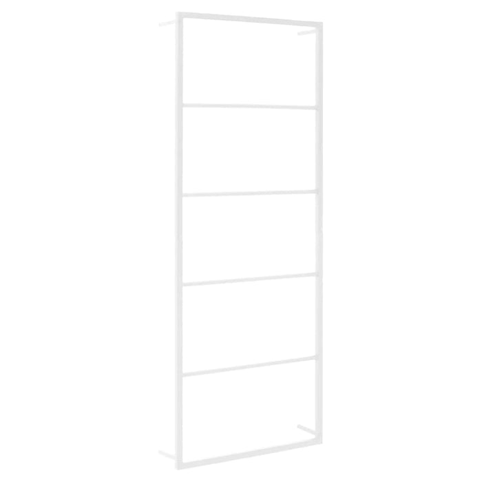Towel Rack White 45x10x115 Cm Steel Ttlook