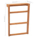 Towel Racks 2 Pcs Solid Teak Wood Txpxin