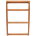 Towel Racks 2 Pcs Solid Teak Wood Txpxin