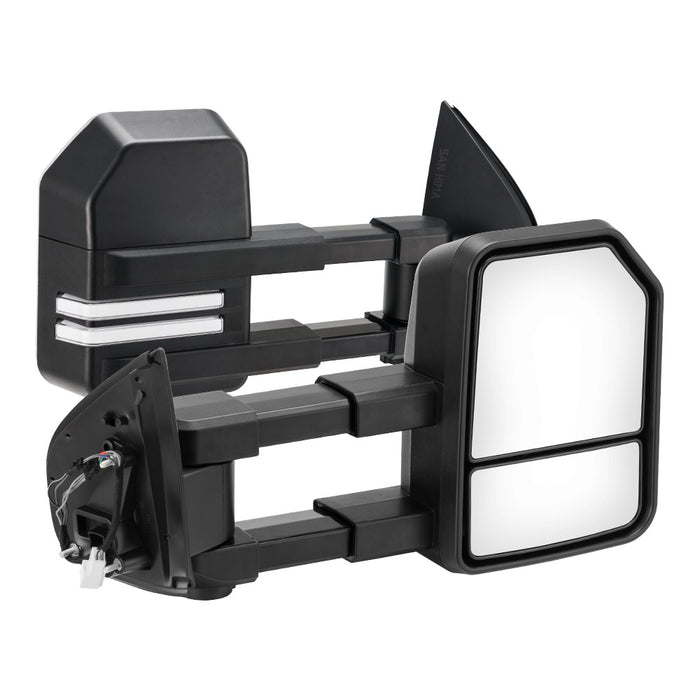 Pair Extendable Towing Mirrors For Holden Trailblazer 2016 To Current