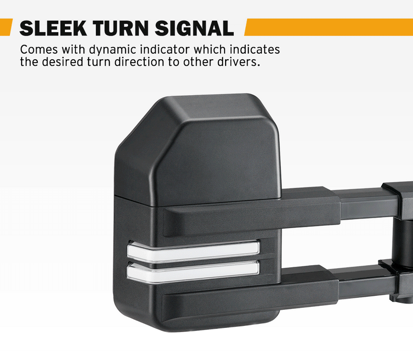 Pair Extendable Towing Mirrors For Holden Trailblazer 2016 To Current