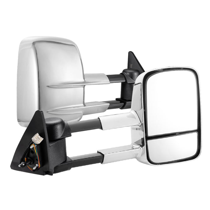 Extendable Towing Mirrors For Toyota Landcruiser 100 Series 1998-2007