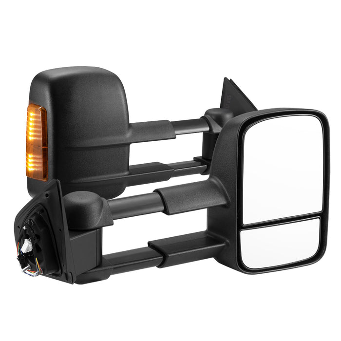 Extendable Towing Mirrors For Isuzu Mu-X My2021 / 08-On