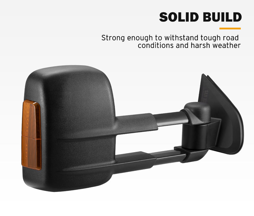 Extendable Towing Mirrors For Isuzu D-Max Dmax 2020 / 08-On