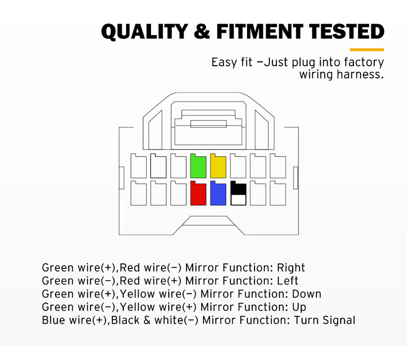 Extendable Towing Mirrors For Mazda Bt-50 Bt50 Tf Series 2021 / 07-On