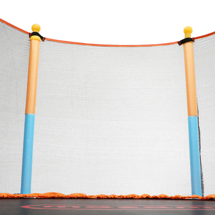 60 Inch Trampoline Kids Jumping Trampolines Enclosure Safety Net Pad