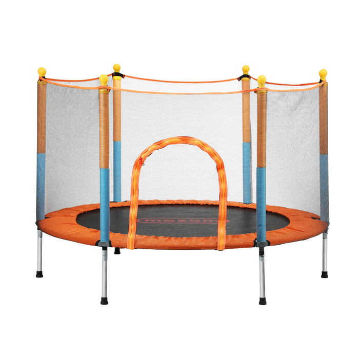 60 Inch Trampoline Kids Jumping Trampolines Enclosure Safety Net Pad