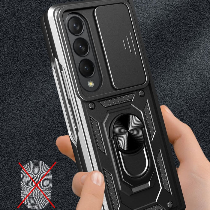 Tpu Pc Phone Case With Sliding Camera Cover For Samsung