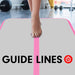 4m x 1m Air Track Inflatable Gymnastics Tumbling Mat - Pink