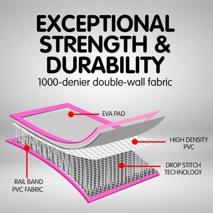 3m x 1m Air Track Tumbling Mat Gymnastics Exercise