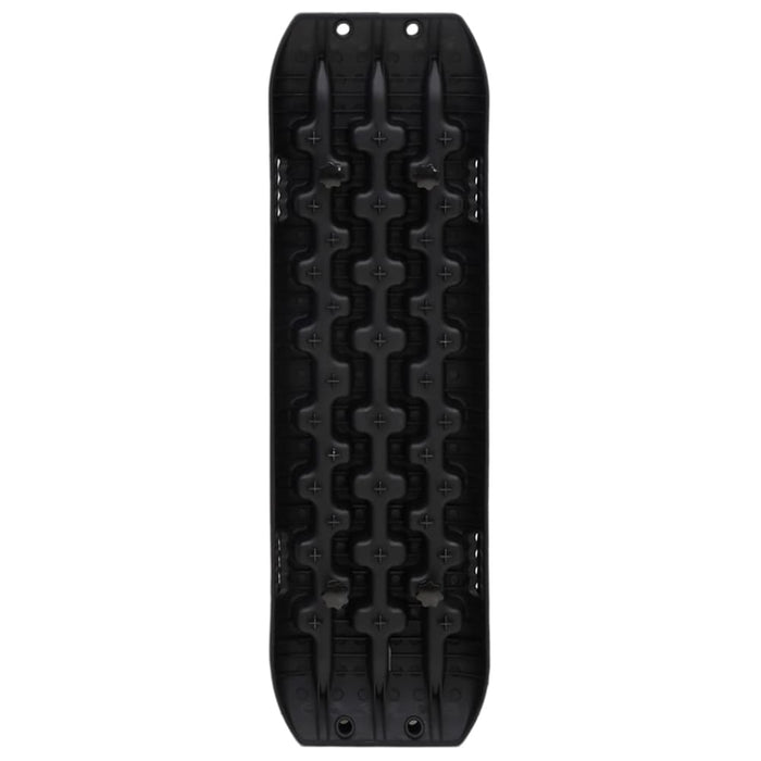 Traction Boards 2 Pcs Black 106x30.5x7 Cm Nylon Xobiia
