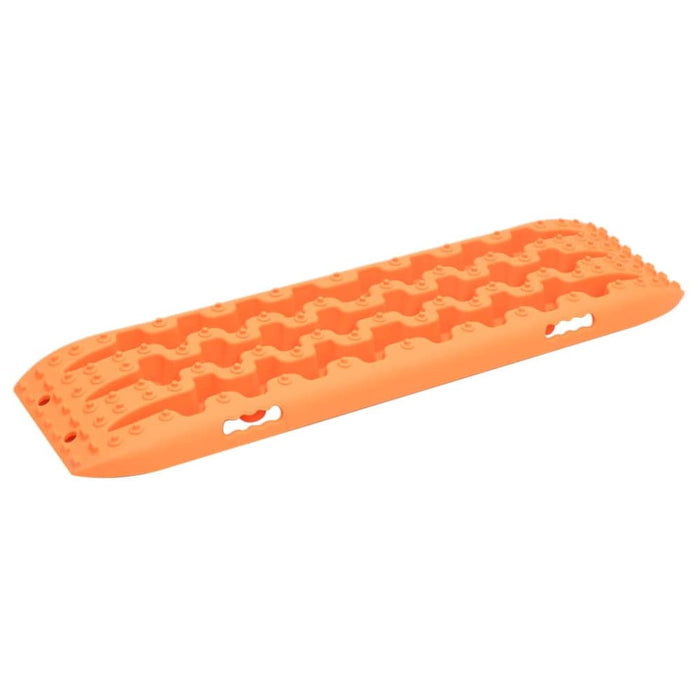 Traction Boards 2 Pcs Orange 106x30.5x7 Cm Nylon Xobiip