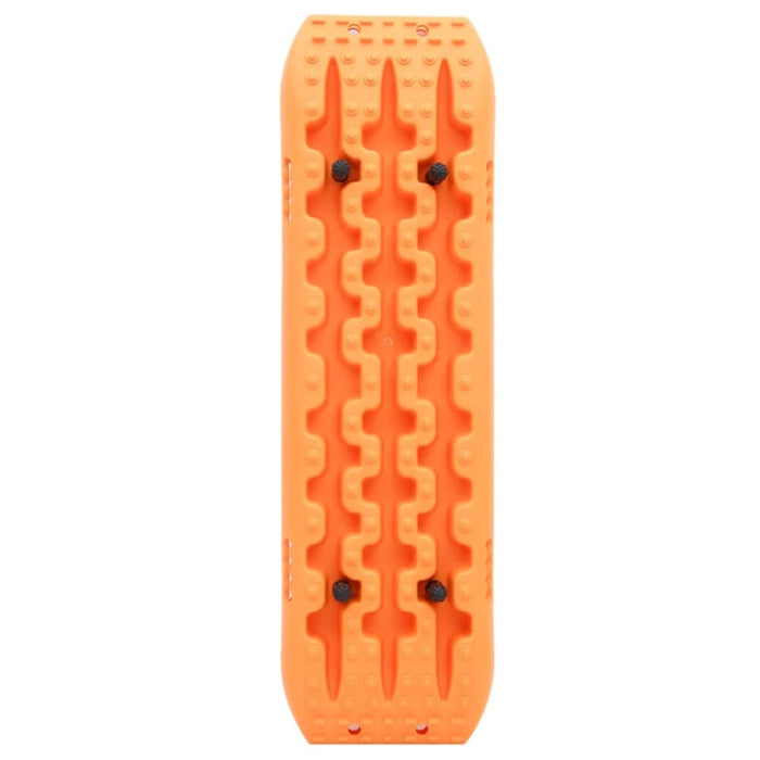 Traction Boards 2 Pcs Orange 106x30.5x7 Cm Nylon Xobiip