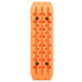 Traction Boards 2 Pcs Orange 106x30.5x7 Cm Nylon Xobiip