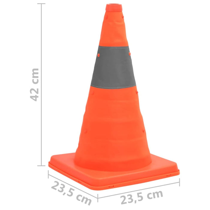 Pop-up Traffic Cones 10 Pcs 42 Cm Opbkpb