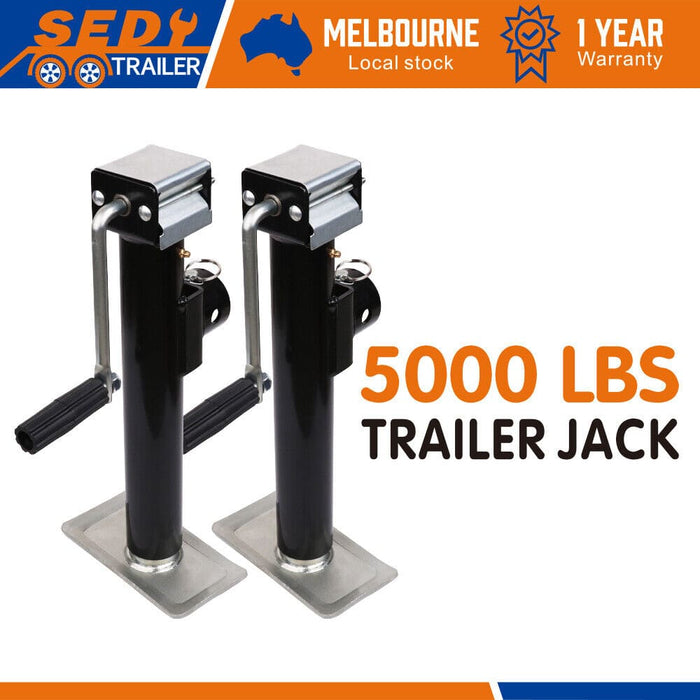 2x Trailer Caravan Canopy Jack Stand 2267kg/ 5000lbs Heavy