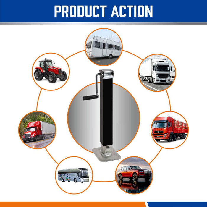 4x Trailer Caravan Canopy Jack Leg Stand Heavy Duty 3175kg
