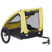 Pet Trailer Yellow and Black Kxpkl