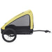 Pet Trailer Yellow and Black Kxpkl