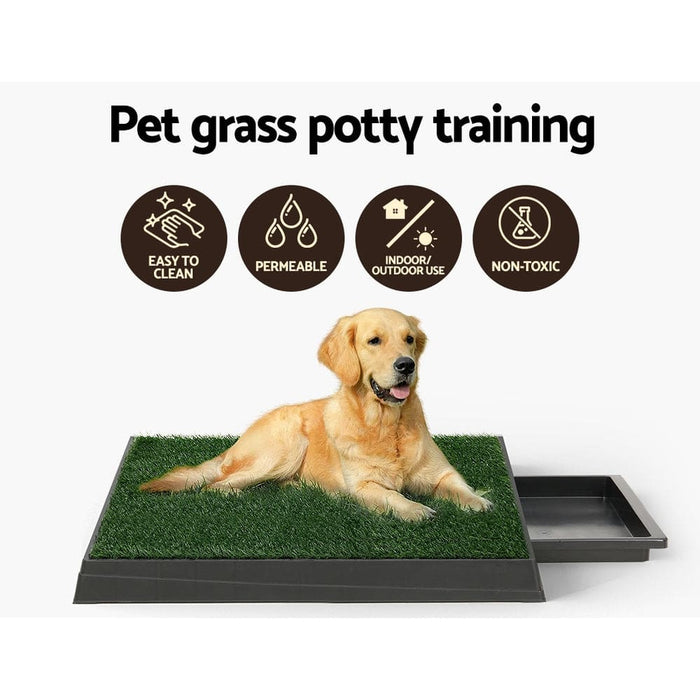 Pet Training Pad Dog Potty Toilet Large Portable with Tray
