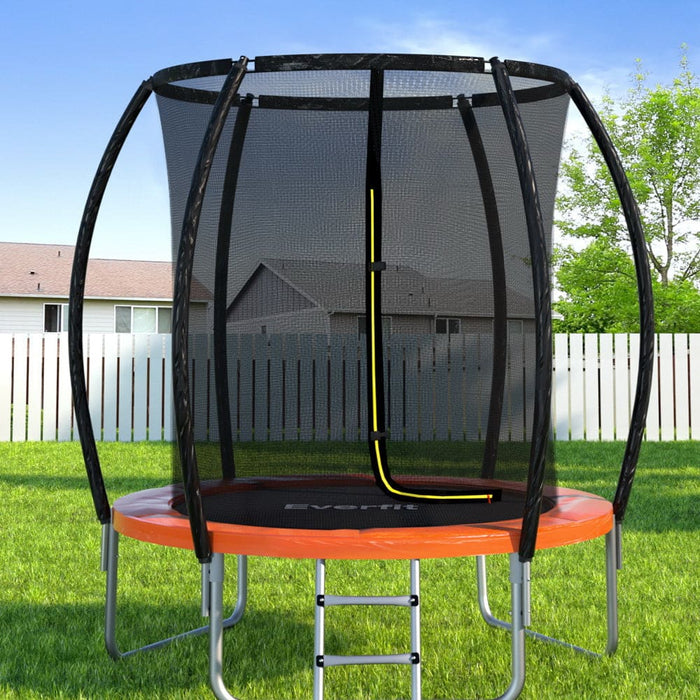 Trampoline 6ft Kids Trampolines Cover Safety Net Pad Gift