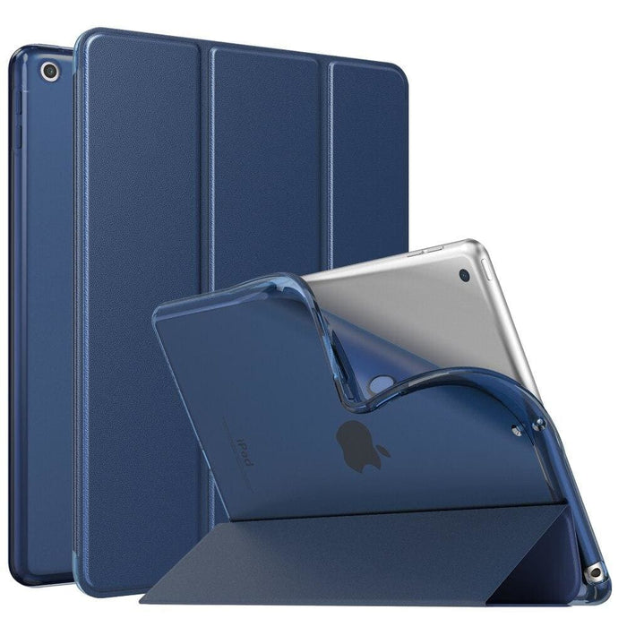 Translucent Frosted Back Cover with Stand for Ipad 10.2 2019