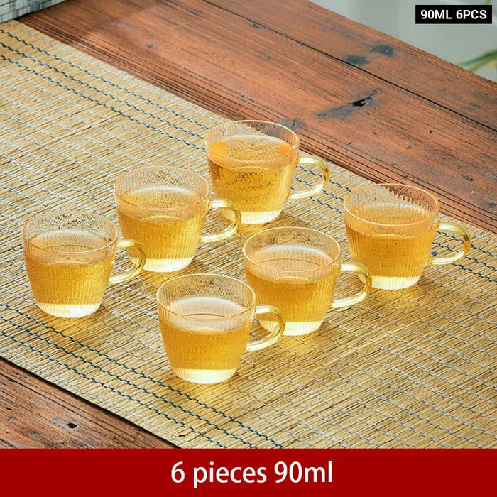Transparent Glass Teapot Set for Tea