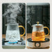 Transparent Glass Teapot Set for Tea