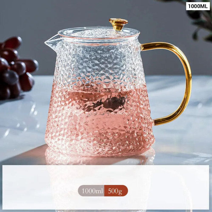 Transparent Glass Teapot for Tea