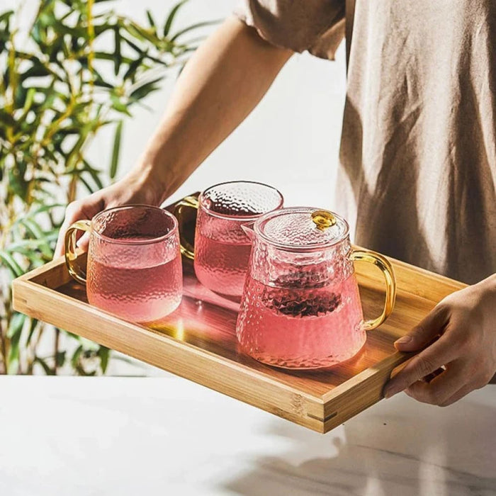 Transparent Glass Teapot for Tea