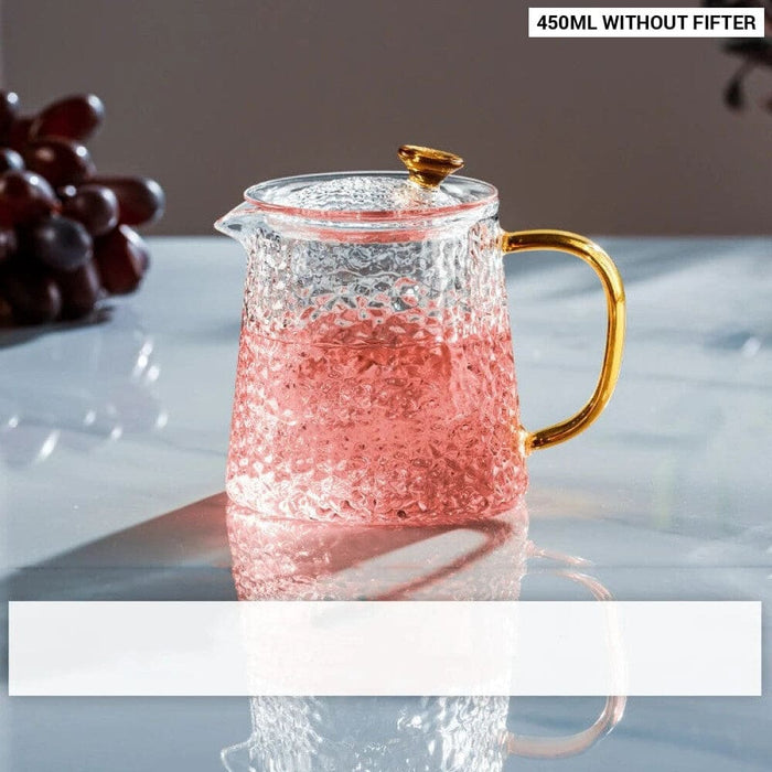 Transparent Glass Teapot for Tea