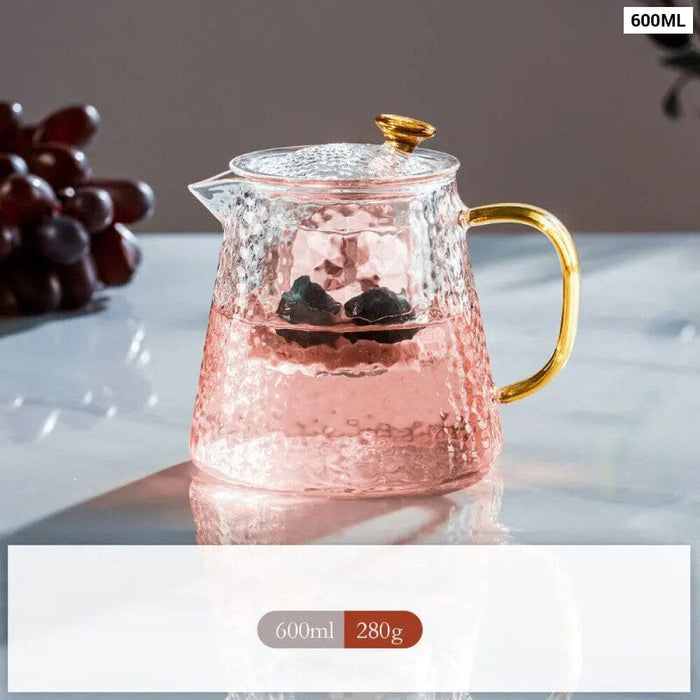 Transparent Glass Teapot for Tea