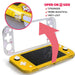 Transparent Hard Cat Paw Style Protective Case for Nintendo