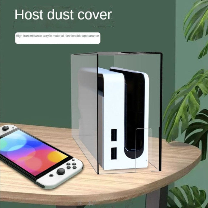 Transparent Host Dust-proof Protective Cover for Ps5 Switch