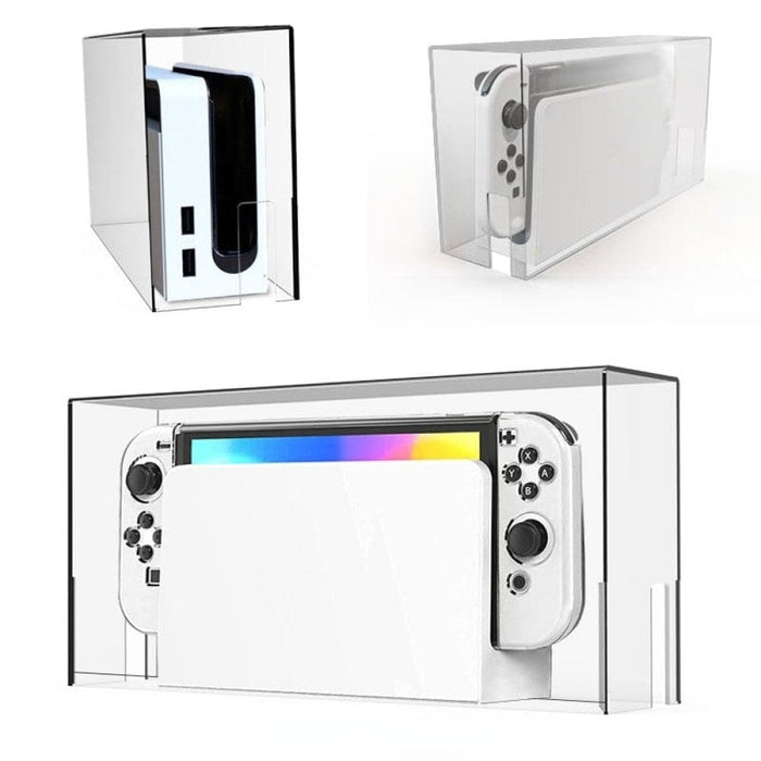 Transparent Host Dust-proof Protective Cover for Ps5 Switch