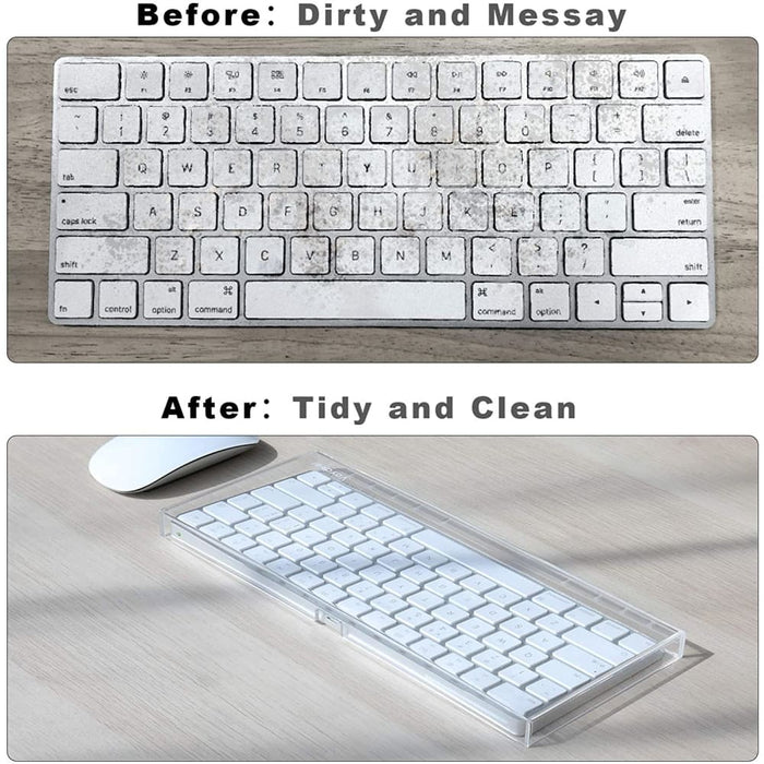 Transparent Keyboard Cover Made of Acrylic Cat-proof